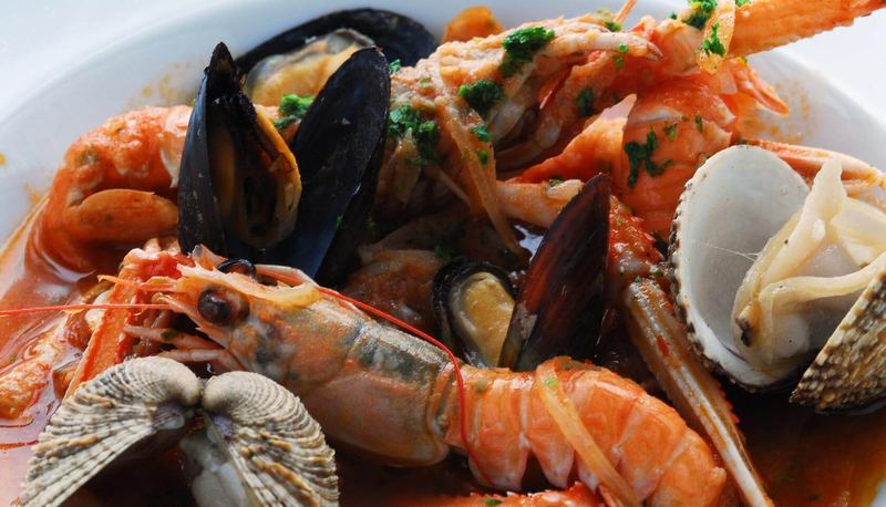 Buzara Frutti di Mare — Meeresfrüchte nach kroatischer Art